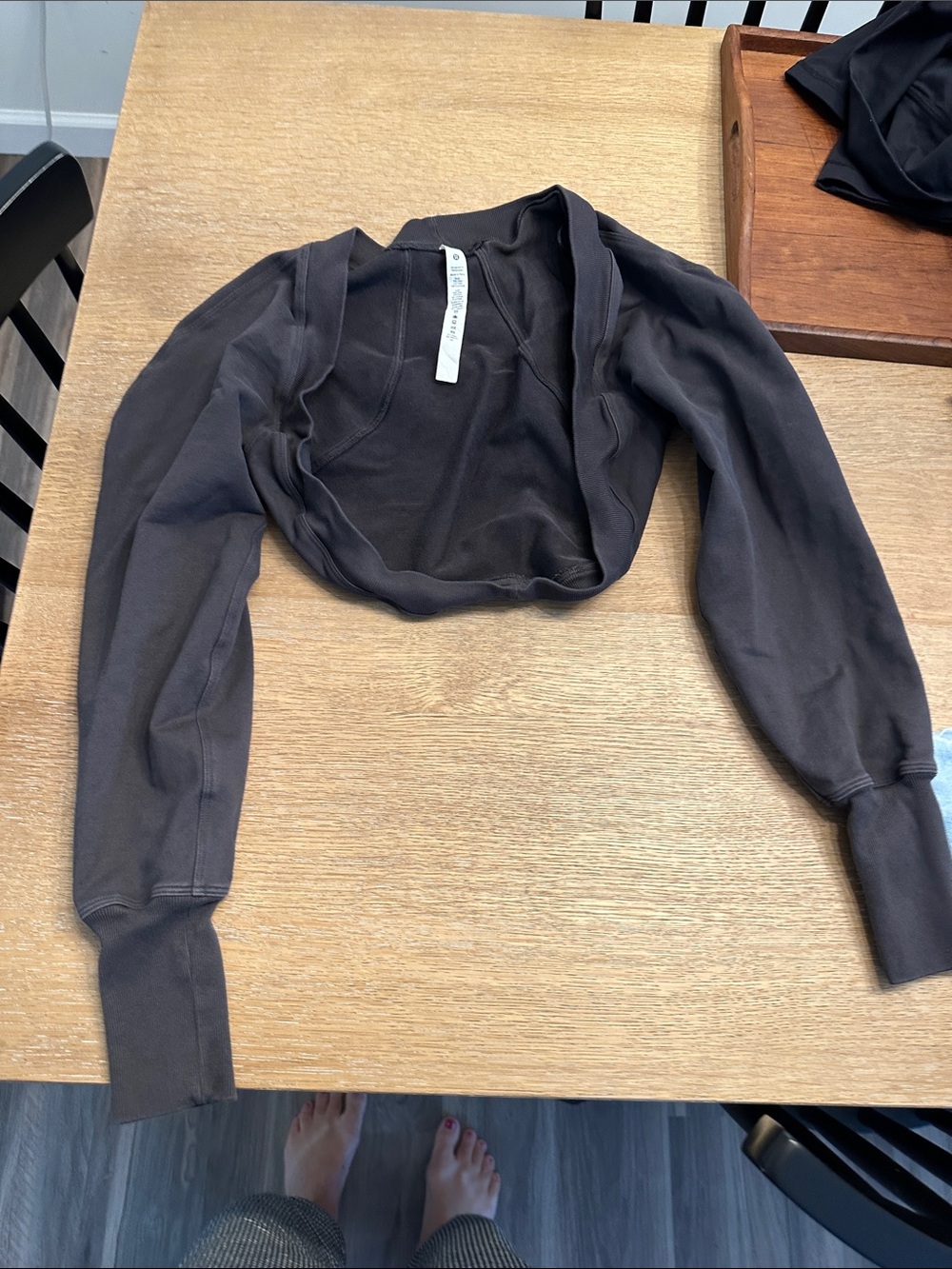 lululemon athletica Cropped Bolero Shrug - Black